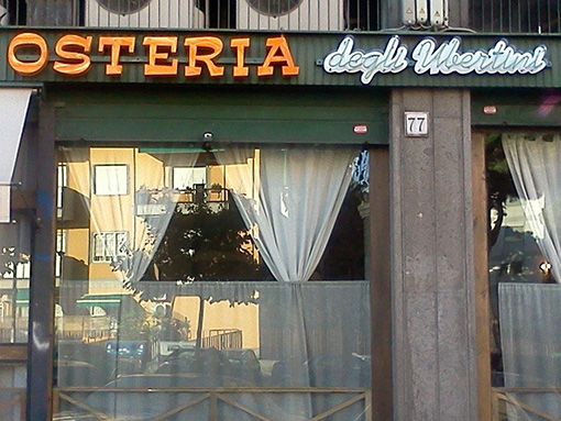 Osteria degli Ubertini Roma Pigneto