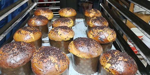 pane ciociaro cotto a legna