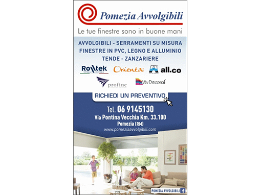 pomezia avvolgibili