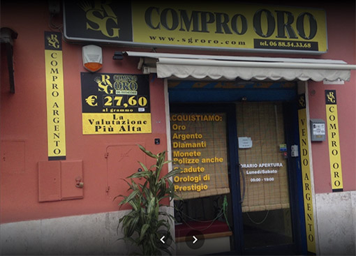 SGR compro oro Roma