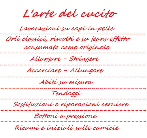 l'arte del cucito Monteverde