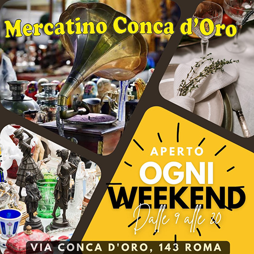 mercatino dell'usato conca d'oro