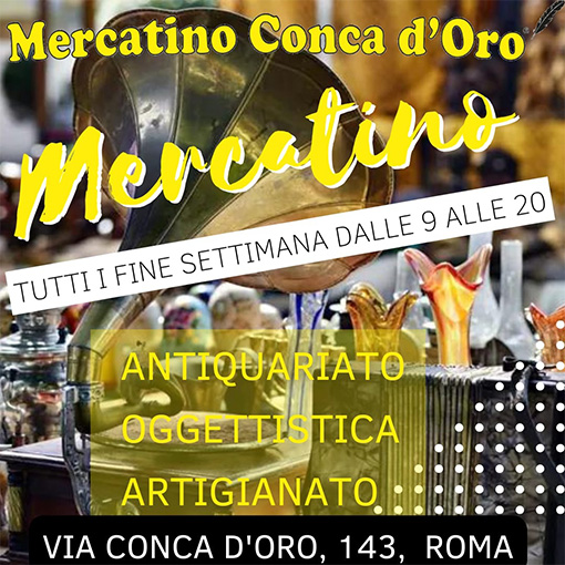 mercatino dell'usato conca d'oro