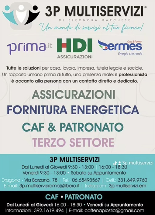 3P Multiservizi Ostia Antica