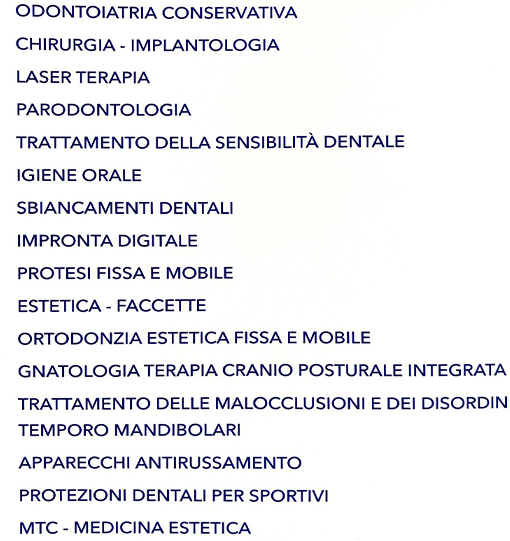 dott. francesco aiello Selva Nera