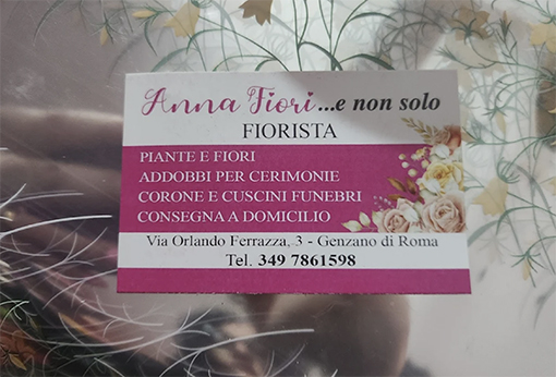 Anna fiori e non solo Genzano