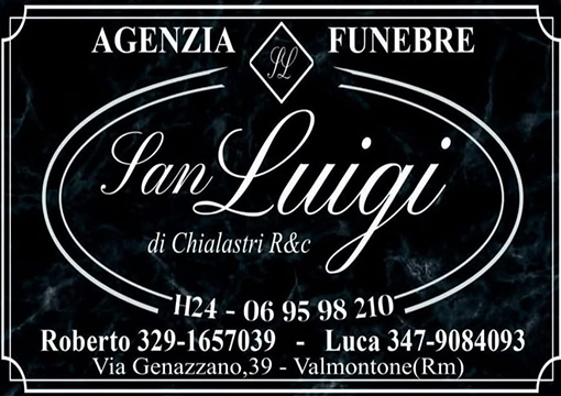 agenzia funebre San Luigi Valmontone